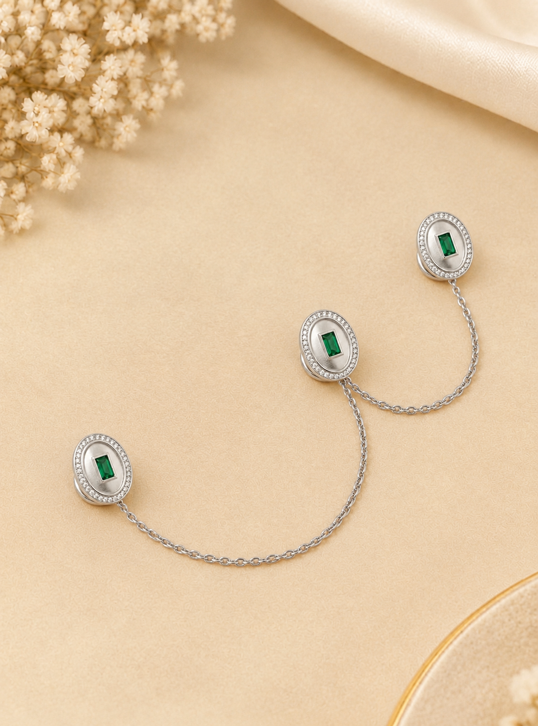 Emerald Buttons
