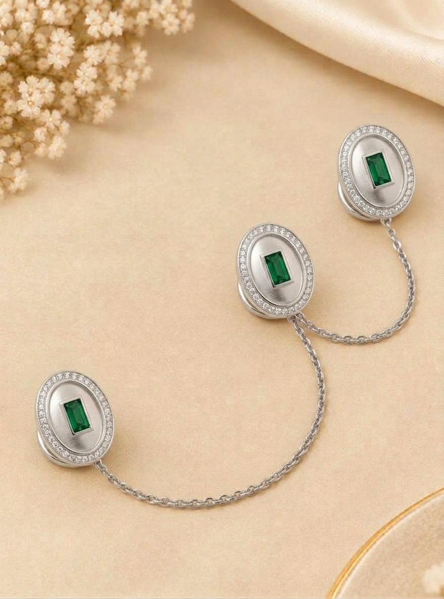 Emerald Buttons