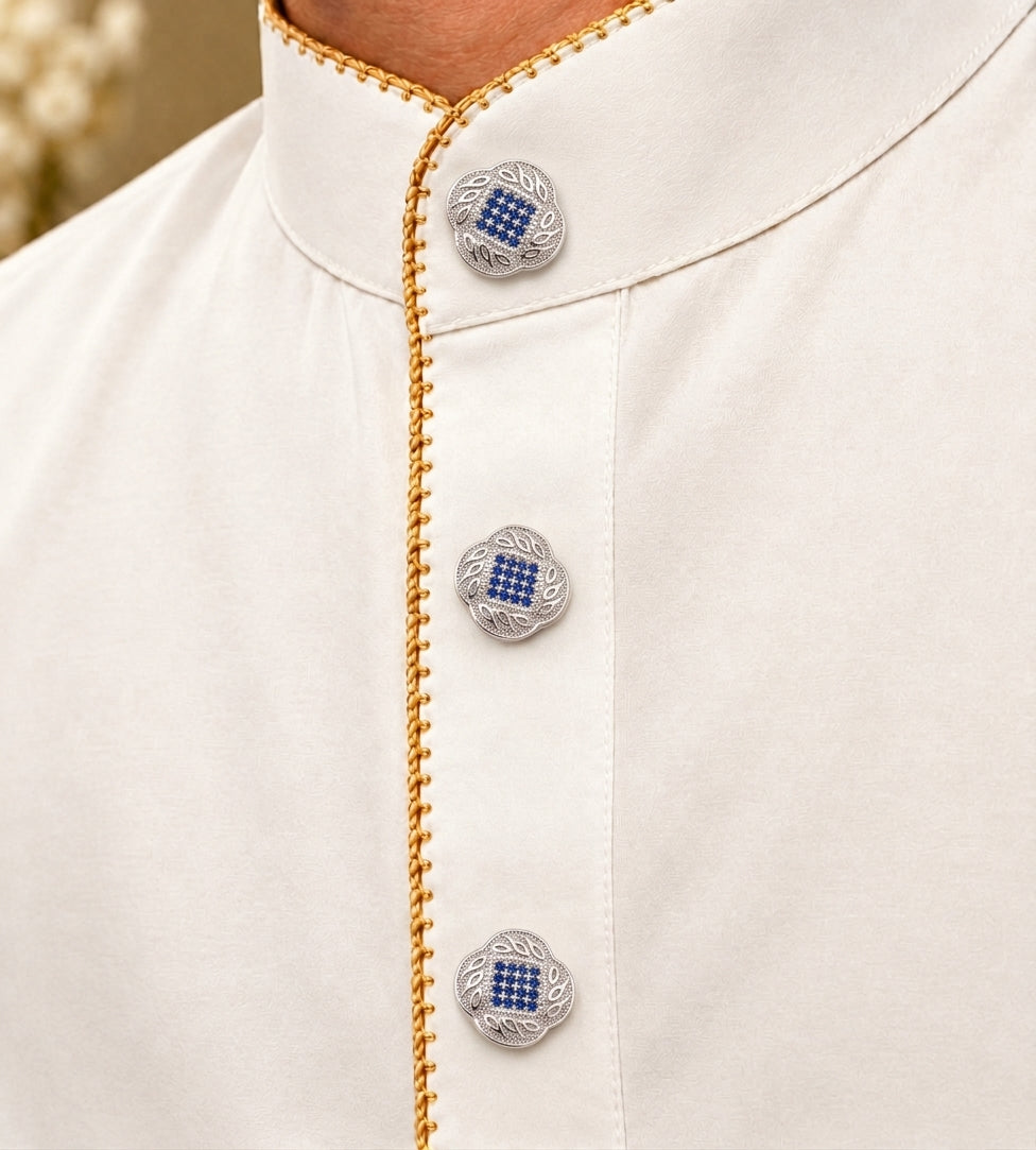 Saphhire Blue Buttons
