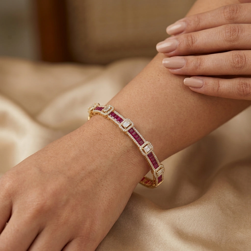 Diamond Fancy Bangle