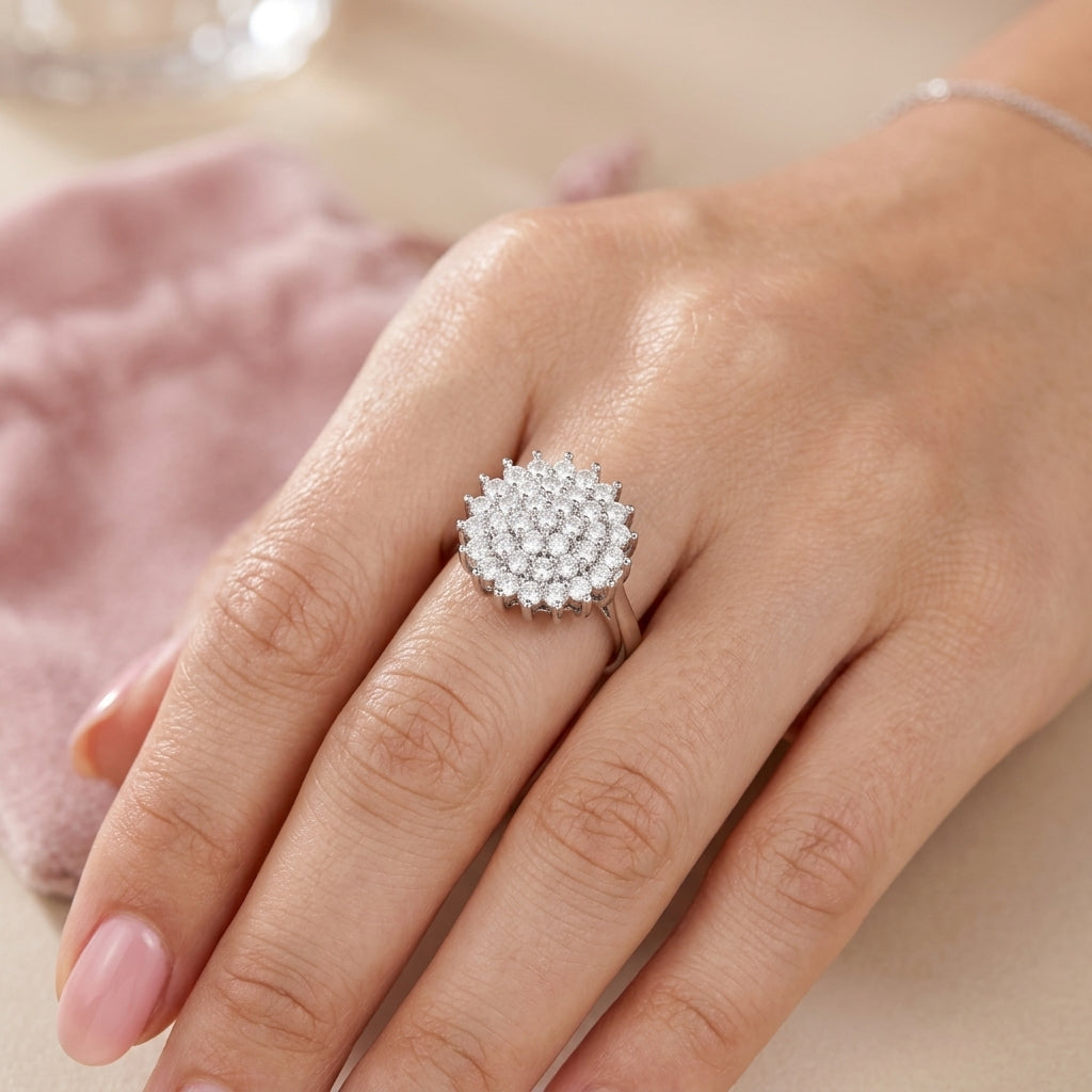 Diomond Adjustable Ring