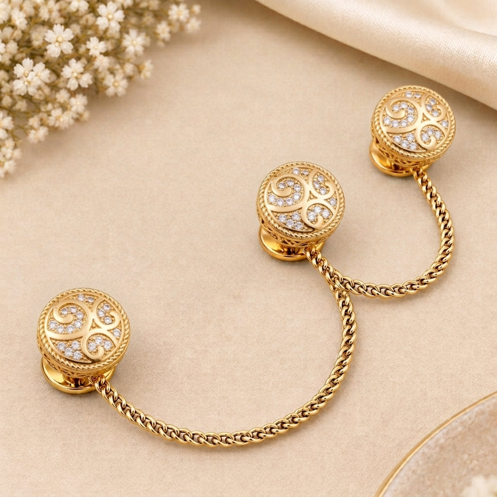 Rich Golden Buttons