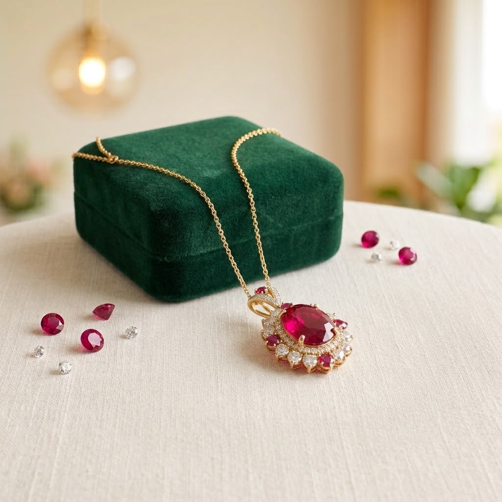 Ruby Necklace