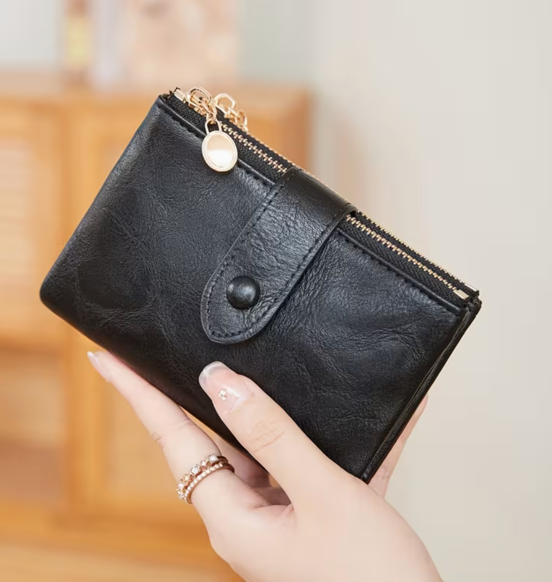 Double Zipper Wallet