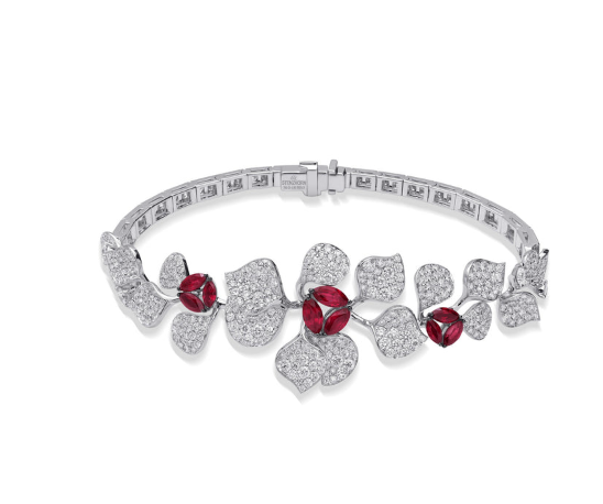 Ruby Diamond Bracelet