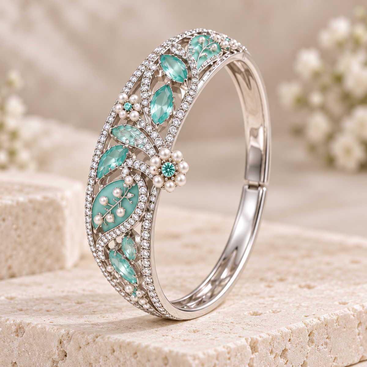 Silver bangle
