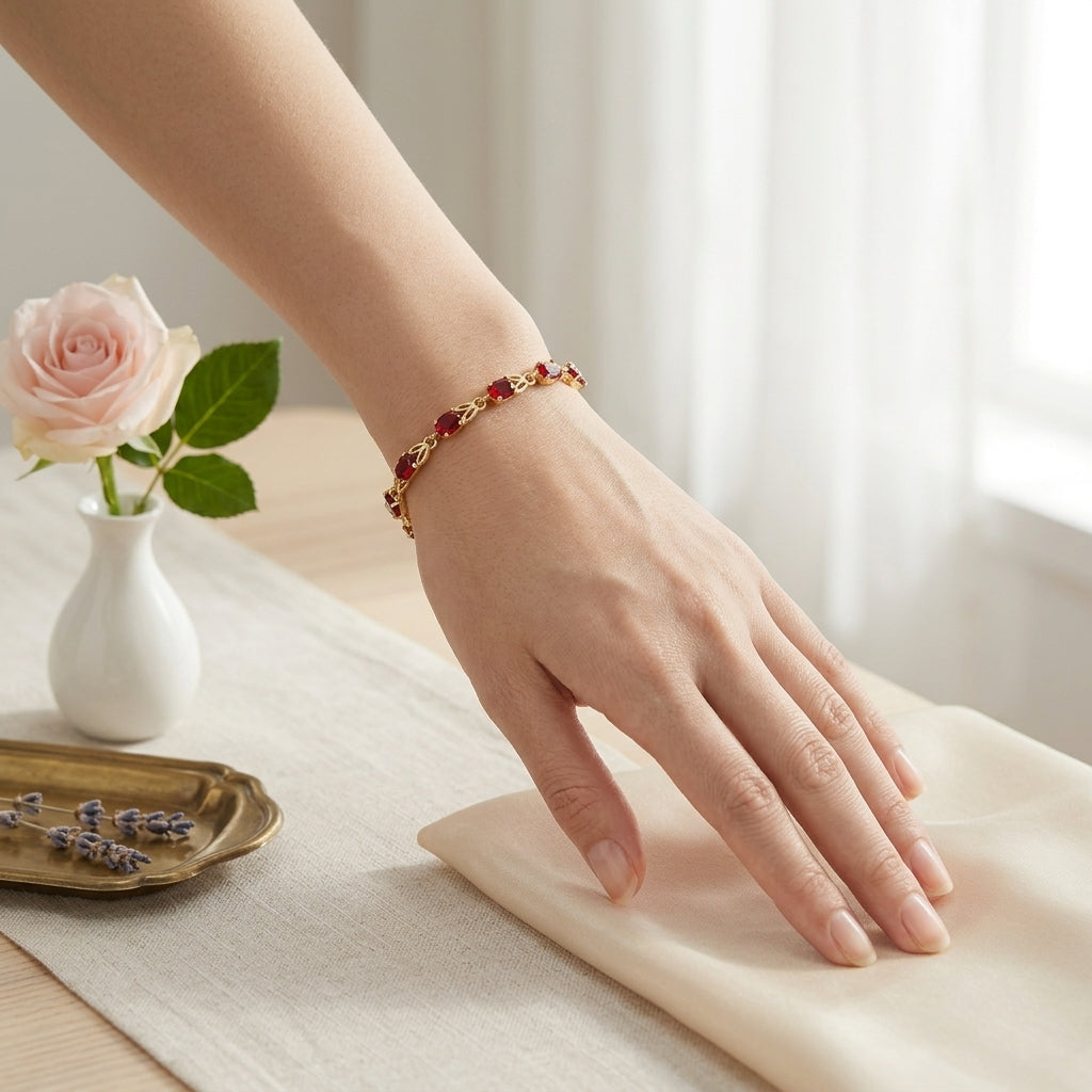 Ruby Bracelet