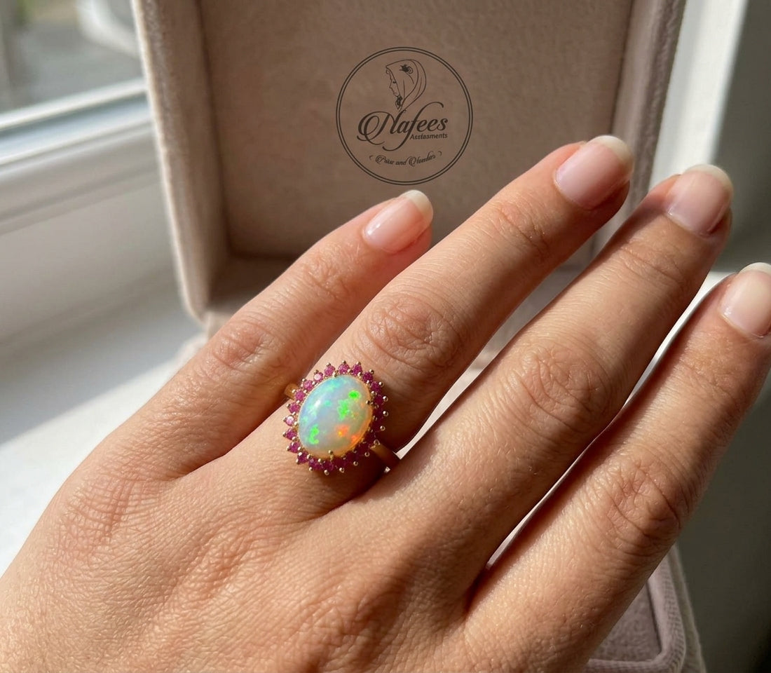 Opal Ruby Ring