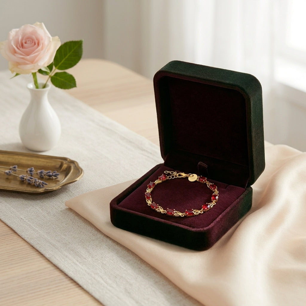 Ruby Bracelet