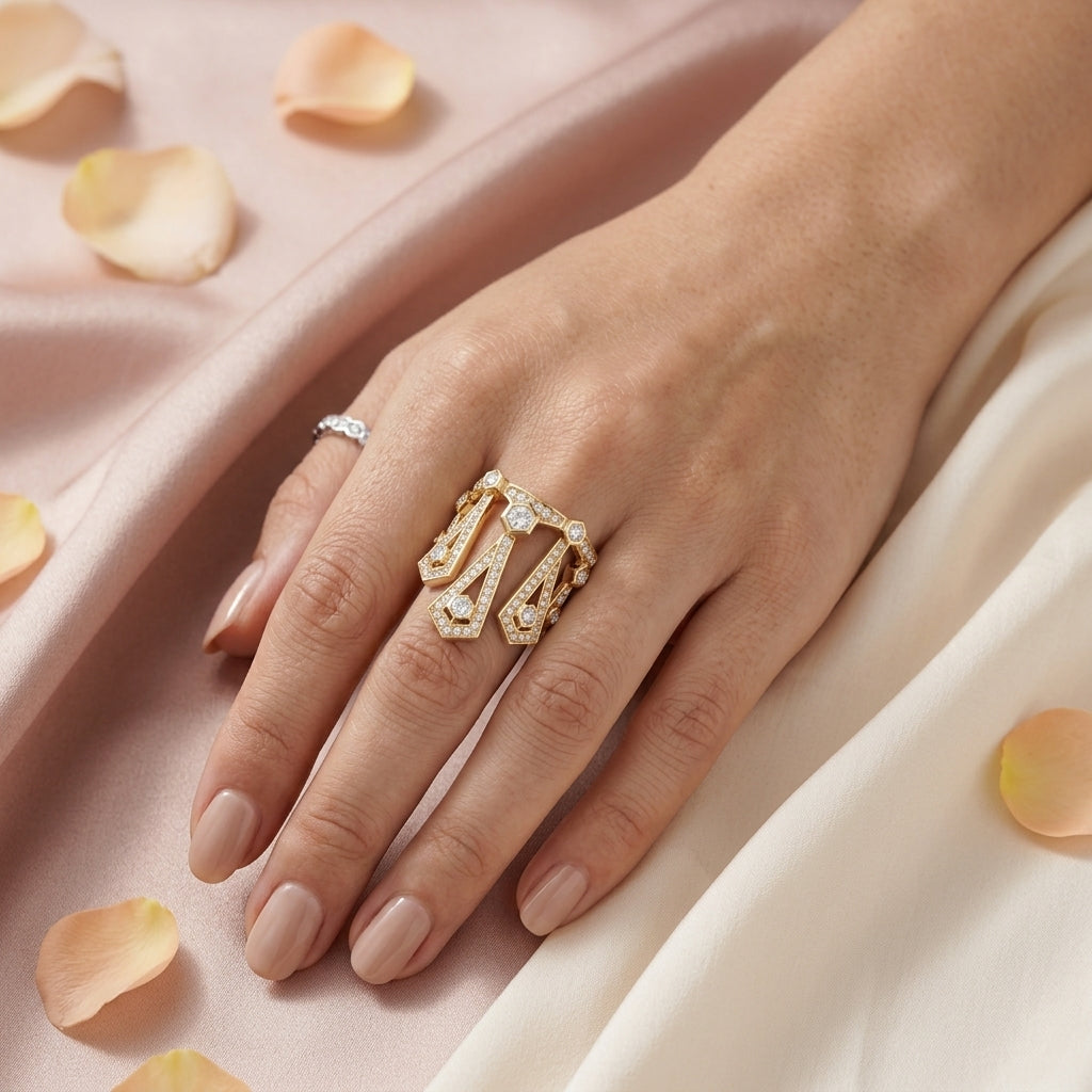 Crown Diomond Ring
