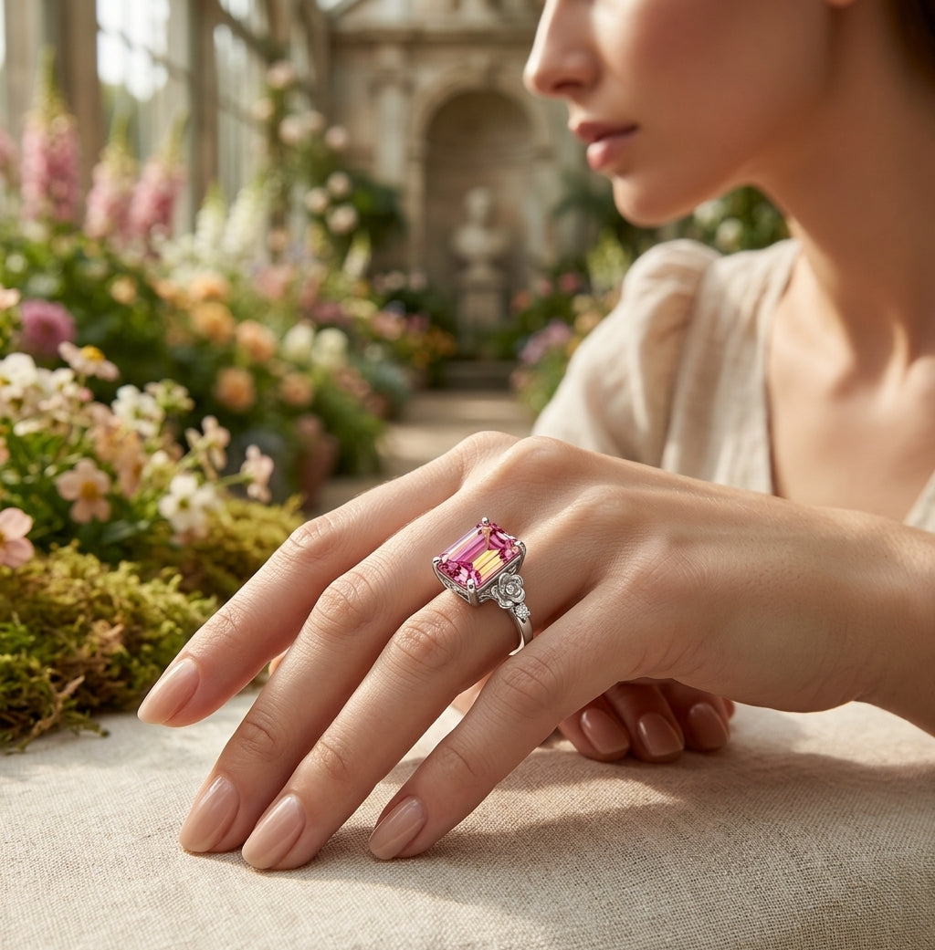 Pink Bold Ring