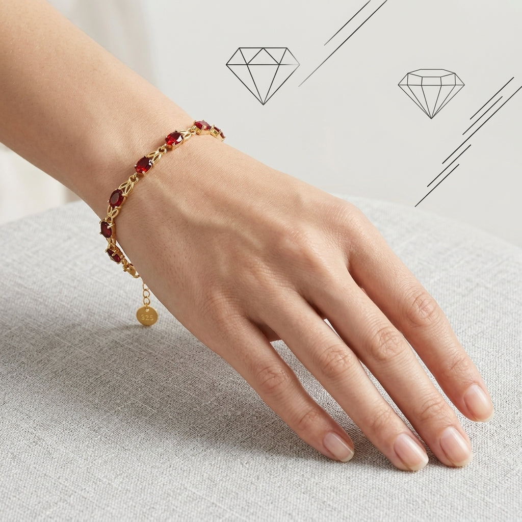 Ruby Bracelet