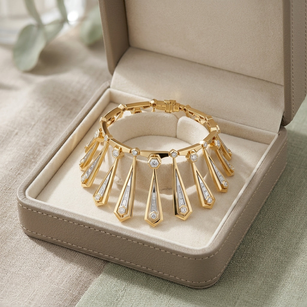 Crown Diomond Bracelet