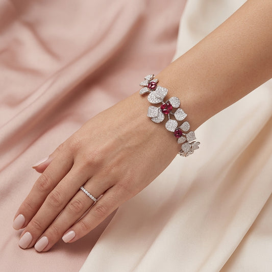 Ruby Diamond Bracelet
