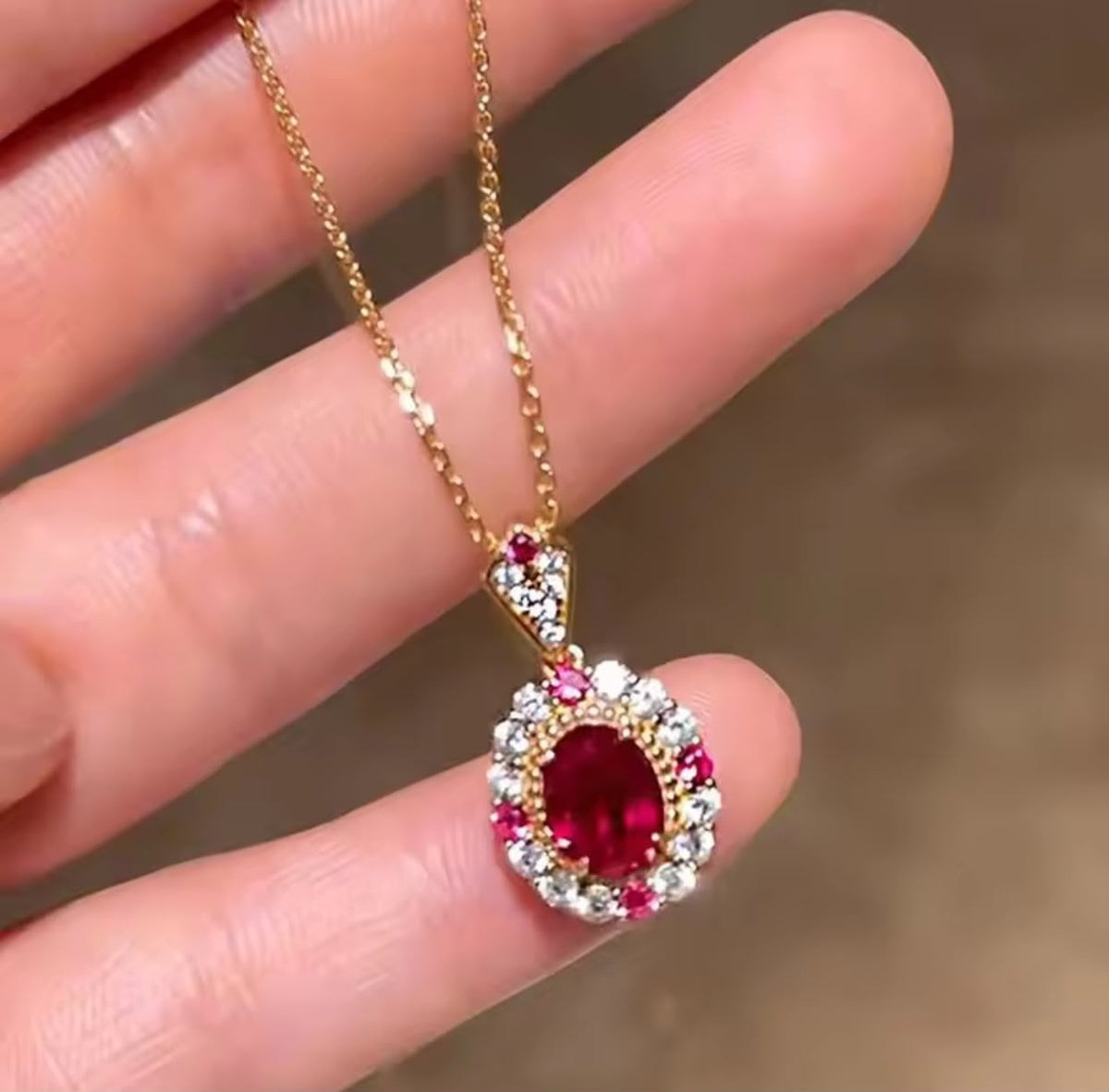 Ruby Necklace