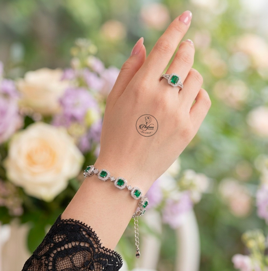 Emerald Silver Combo