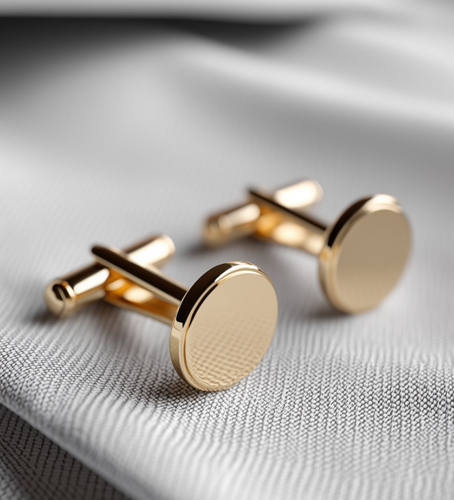 Gold Royal Cufflink