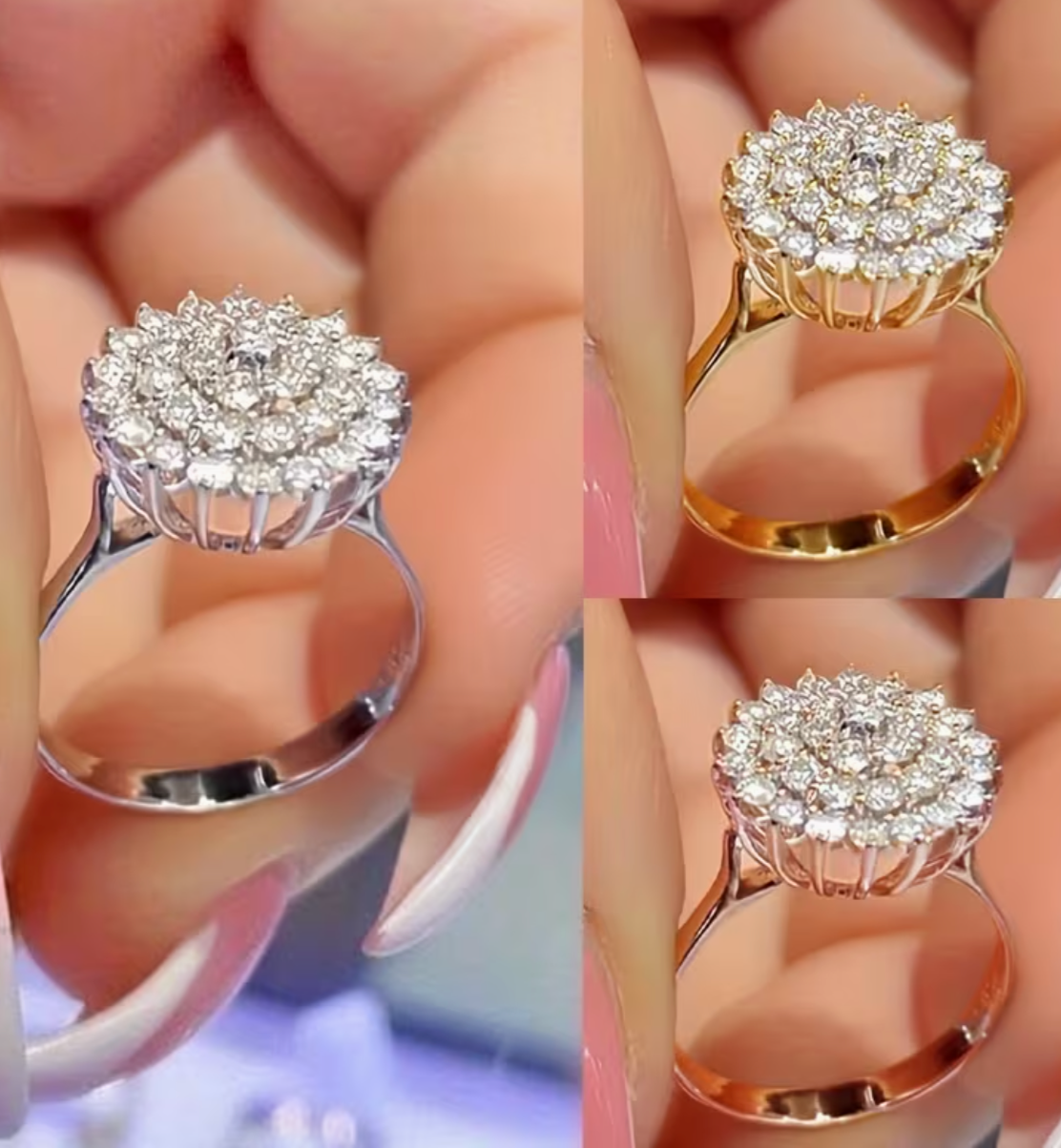 Diomond Adjustable Ring