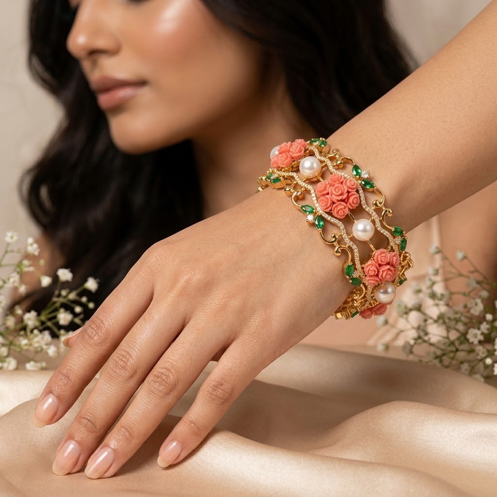 Coral Bridal Combo