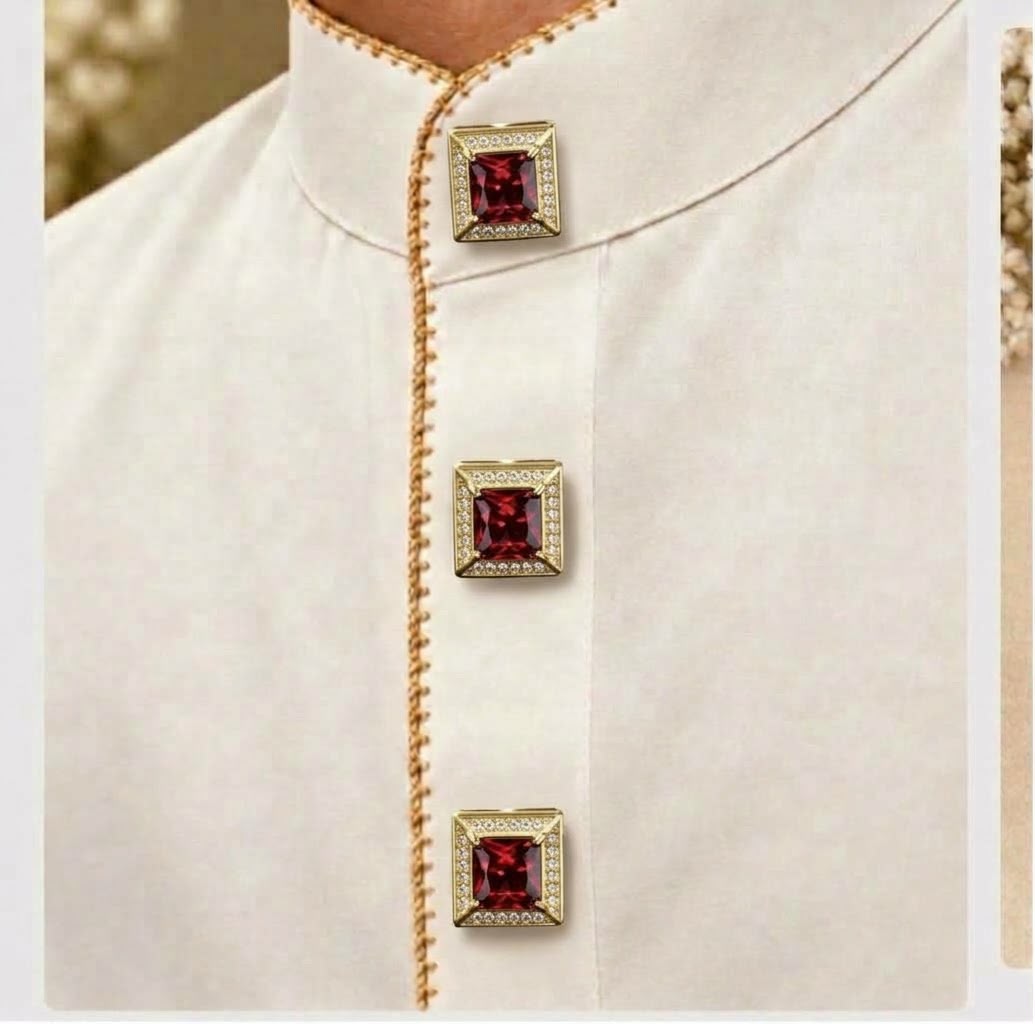 Square Pigeon Red Ruby