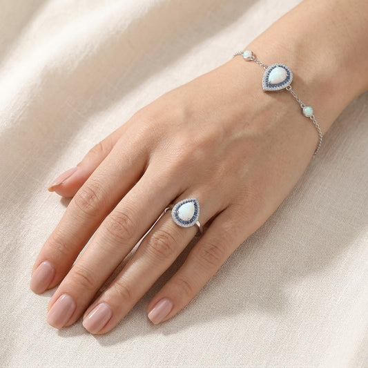 Opal Tear Drop Combo