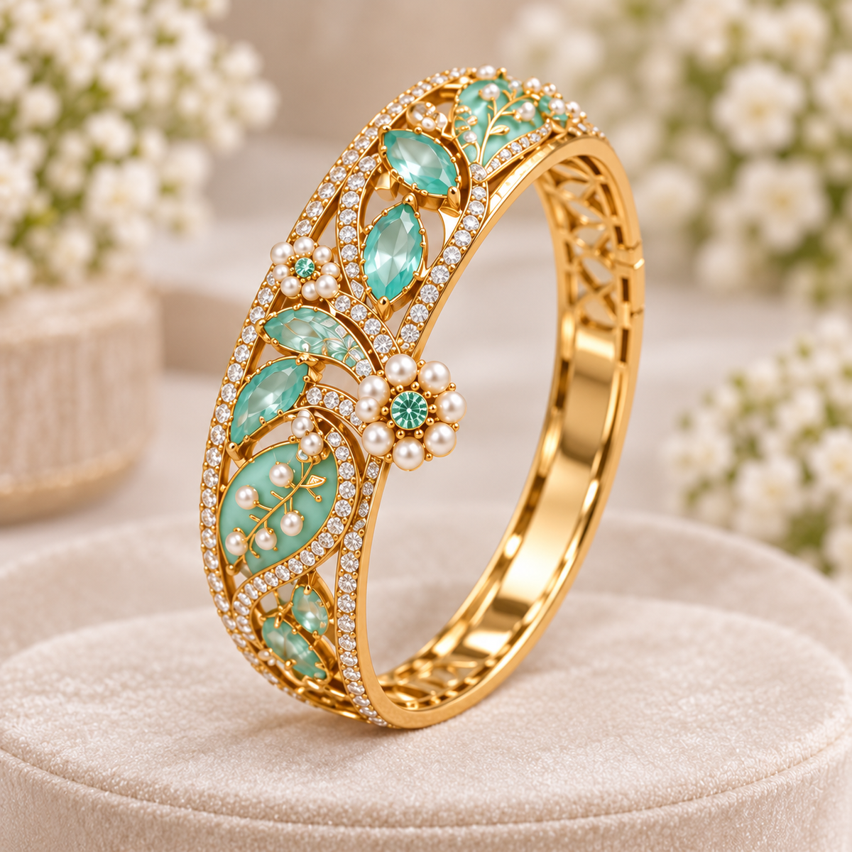 Gold bangle